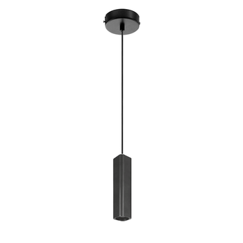 Подвес светодиодный Maxus 6W яркий свет, 180MM (1-FPL-004-02-S-BK)