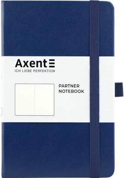 Нотатник Axent Partner 125х195 мм без лініювання 96 аркушів Синій (8307-02-A)