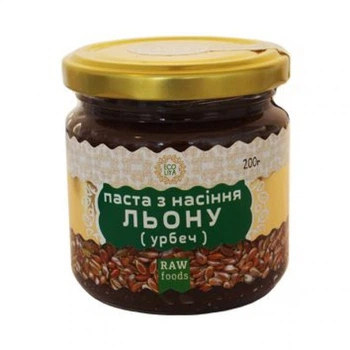 Паста з насіння льону (урбеч) 200г Ecoliya