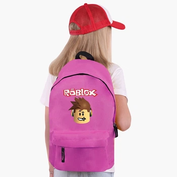 Рюкзак дитячий Роблокс (Roblox) (9263-1713) 17 л Рожевий