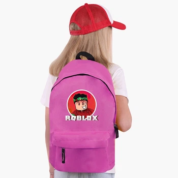 Рюкзак дитячий Роблокс (Roblox) (9263-1225) 17 л Рожевий