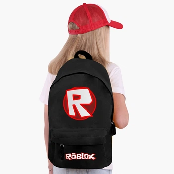 Рюкзак дитячий Роблокс (Roblox) (9263-1708) 17 л Чорний