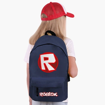 Рюкзак дитячий Роблокс (Roblox) (9263-1708) 17 л Темно-синій