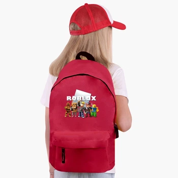 Рюкзак дитячий Роблокс (Roblox) (9263-1219) 17 л Червоний