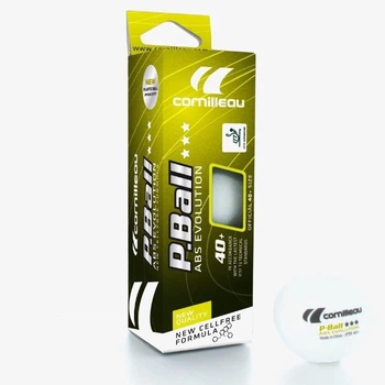Шары для настольного тенниса Cornilleau P-BALL 3*** ITTF x3шт
