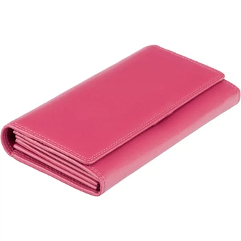 Жіночий шкіряний гаманець Visconti HT35 Buckingham (Fuchsia)