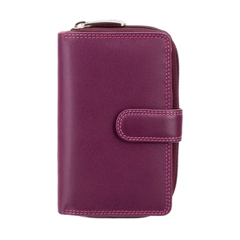 Фіолетовий жіночий гаманець Visconti R13 PLUM M Carmelo c RFID (Plum Multi)