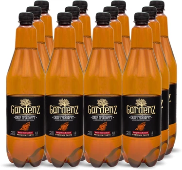 Сидр Gardenz солодкий "Грейпфрут" 5% 1 л х 12 шт (4820196931355)