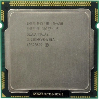Процессор Intel Core i5-650 socket 1156 б/у