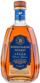 Бренді ординарне Французький бульвар 5* 0.5 л 40% (4820213961129)