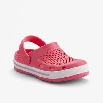 Клогі COQUI 6423 New rouge/Khaki grey 24/25 Розовый (3342-39333)