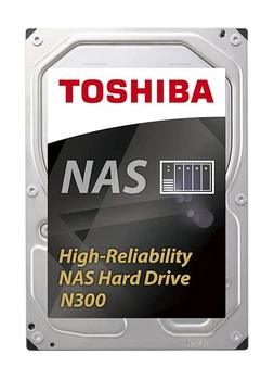Накопитель HDD SATA 6.0TB Toshiba N300 NAS 7200rpm 128MB (HDWN160UZSVA)