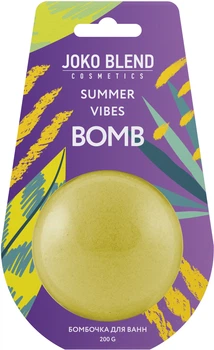 Бомбочка-гейзер для ванны Joko Blend Summer Vibes 200 г (4823109403796)