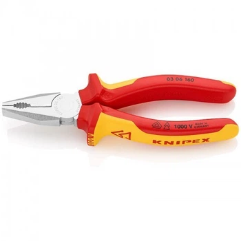 Плоскогубці KNIPEX комбіновані (03 06 160)