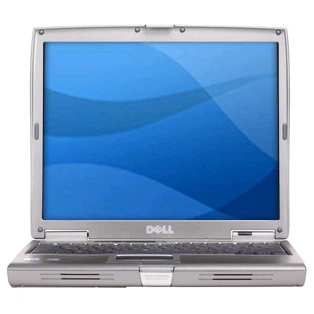 Ноутбук Dell Latitude D610-Intel Pentium M 760-2,0GHz-1Gb-DDR2-100Gb-W14-DVD-R-(B)- Б/В