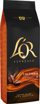 Кава в зернах L'OR Espresso Colombia 100% Арабіка 500 г (8711000464625)