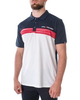 Поло чоловіче E-BOUND (147214-OPTICAL WHITE-white/21) Білий XL