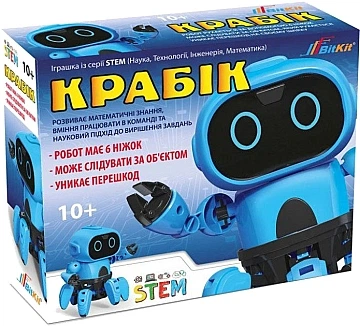 Конструктор-робот "Умный крабик" - Bitkit (20-949439)