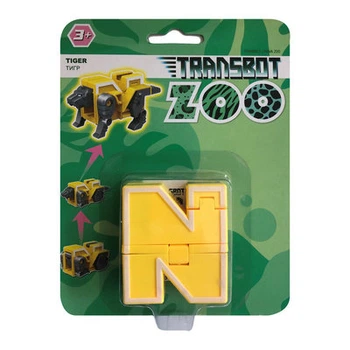Игрушка-трансформер Transbot Lingva zoo Тигр N (T15507/T15507-14) (10-563187)