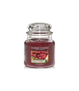 Ароматическая свеча Yankee Candle BLACK CHERRY medium jar 1129752E