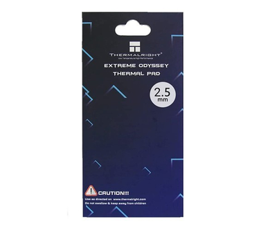 Термопрокладка Odyssey 85x45x2.5 мм Thermalright Thermal Pad 12.8 W/mK серая