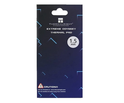 Термопрокладка Odyssey 85x45x1.5 мм Thermalright Thermal Pad 12.8 W/mK сіра