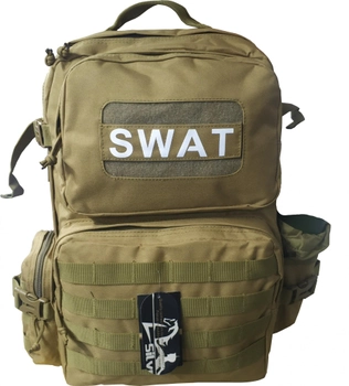 Тактичний рюкзак Silver Knight 1813 SWAT MOLLE Пісочний (1813-coyote)