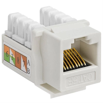 Keystone LAN модуль для витой пары Monoprice (KFF-5), CAT5