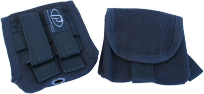 Подвійний підсумок для наручників Protective Products Molle Double Handcuff Pouch Чорний