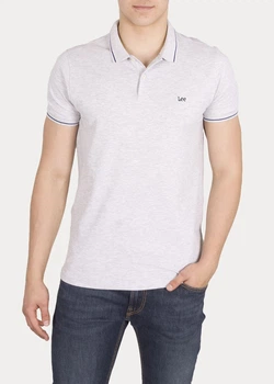 Поло Lee Pique Polo Regular Fit (L61ARL03) Серый XL