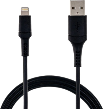 Кабель Grand-X USB-Lightning TL01 сертифицированный Apple MFI 1 м Black (TL01)