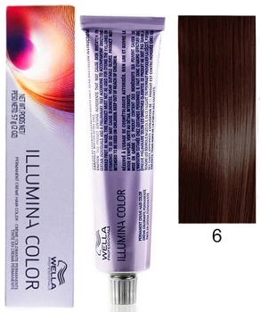 Краска для волос Wella Illumina Color 6/ тёмный блонд 60 мл