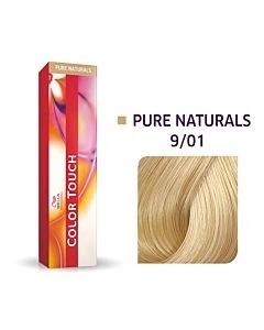 Краска для волос WELLA Color Touch 9/01 светлый блонд песочный 60 мл