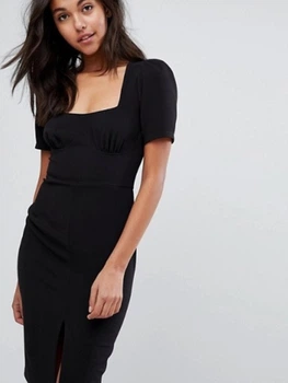 Платье ASOS AS100620-6 XL (79752XL) Черный