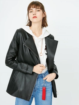 Куртка шкіряна Only 117310524 XS (70459XS) Чорний