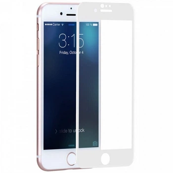 Защитное стекло 5D STRONG для IPHONE 8 White