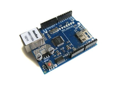Сетевой модуль RobotDyn Ethernet Shield для Arduino, W5100 (111249)
