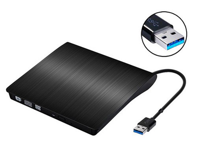 Внешний USB 3.0 DVD-RW CD-RW привод OEM ECD819-SU3 портативный дисковод (116412)