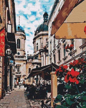 Malowanie po numerach Ideyka Uroczy Lwów 40 x 50 cm (4823104301424)