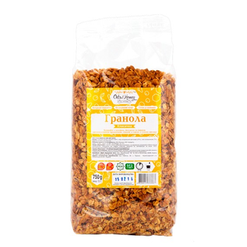 Гранола Oats & Honey класична без цукру 750г