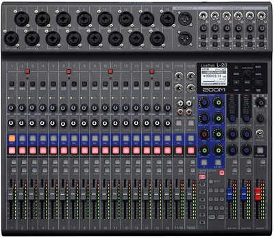 Цифровой микшерный пульт Zoom LiveTrak L-20
