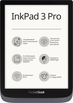 Электронная книга PocketBook 740 Pro Metallic Grey (PB740-3-J-CIS)