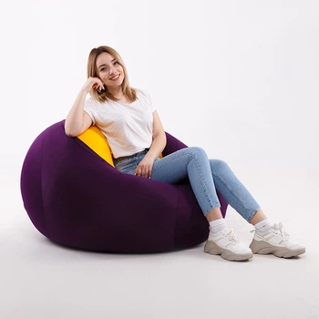 Кресло эластичное Yogi-bo Double Color SanchoBAG Flexible, диаметр 90 см