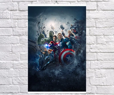 Постер BEGEMOT Мстители Супергерои MARVEL 61x90 см (1124063-1)