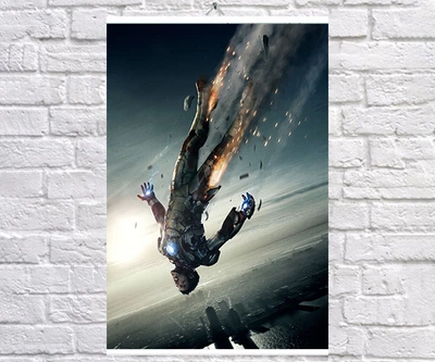 Постер BEGEMOT Месники Супергерої MARVEL Тоні Старк Залізна людина Iron Man 40x61 см (1124087)