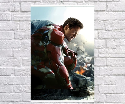 Постер BEGEMOT Месники Супергерої MARVEL Тоні Старк Залізна людина Iron Man 40x61 см (1124056)