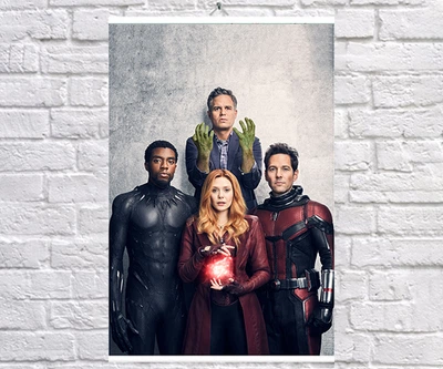 Постер BEGEMOT Мстители Супергерои MARVEL 61x90 см (1124036-1)