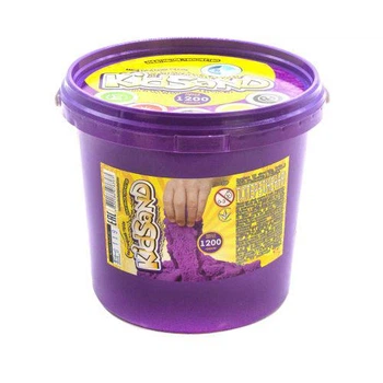 Кинетический песок "KidSand", фиолетовый, 1200 г (TS0109199644181)