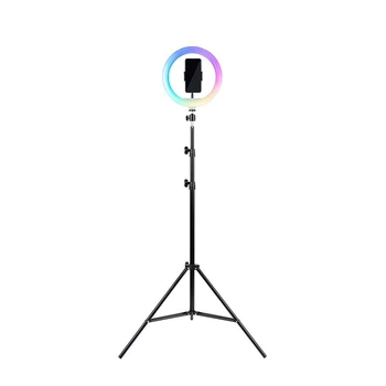Набір 2 в 1 RGB Трипод для смартфонів + светлодіодне кільце HAVIT HV-ST7026