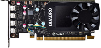 Відеокарта PNY NVIDIA Quadro P620V2 2GB GDDR3 (128bit) (1354/4012) (4 x miniDisplayPort) (VCQP620V2-SB)